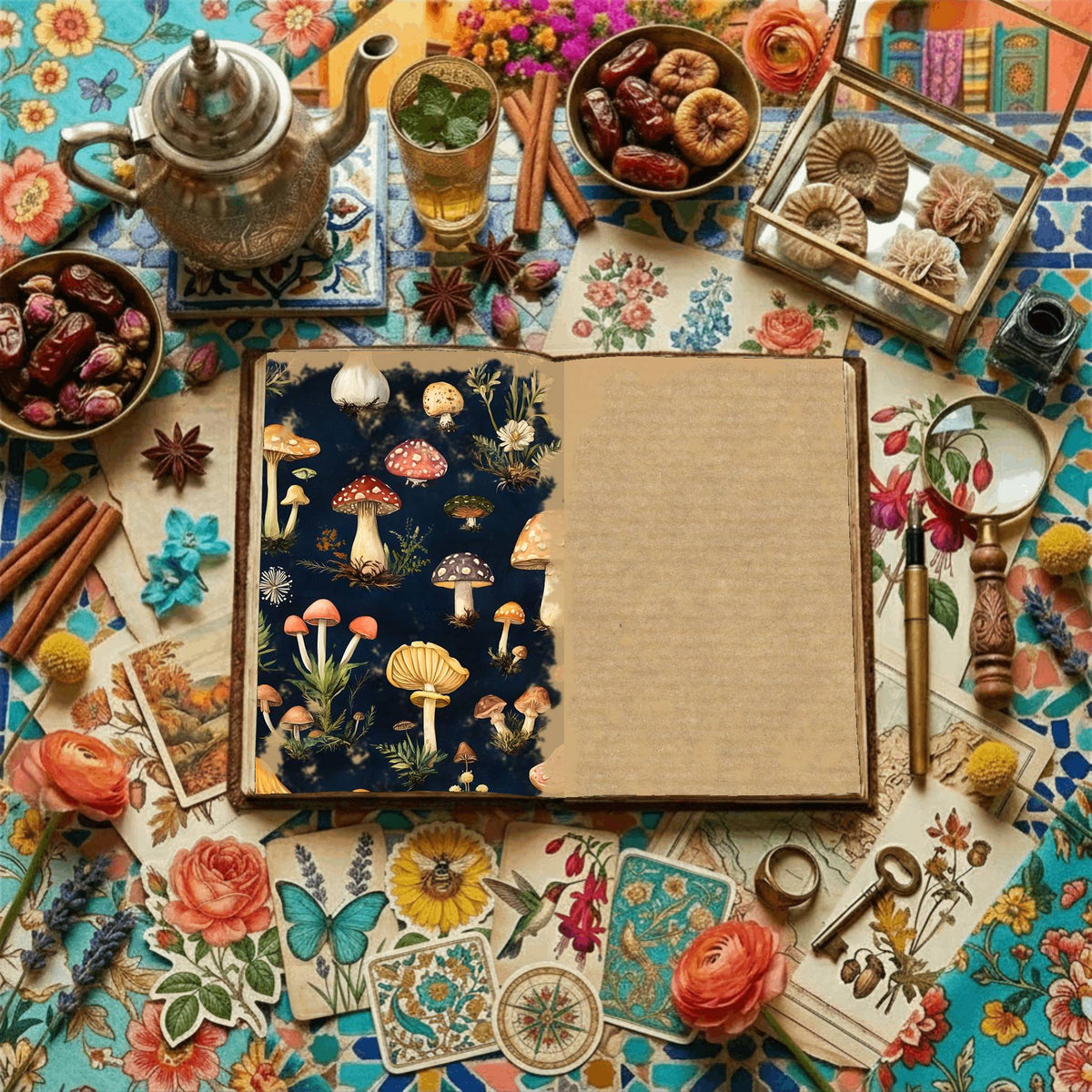 Mushroom Digital Papers