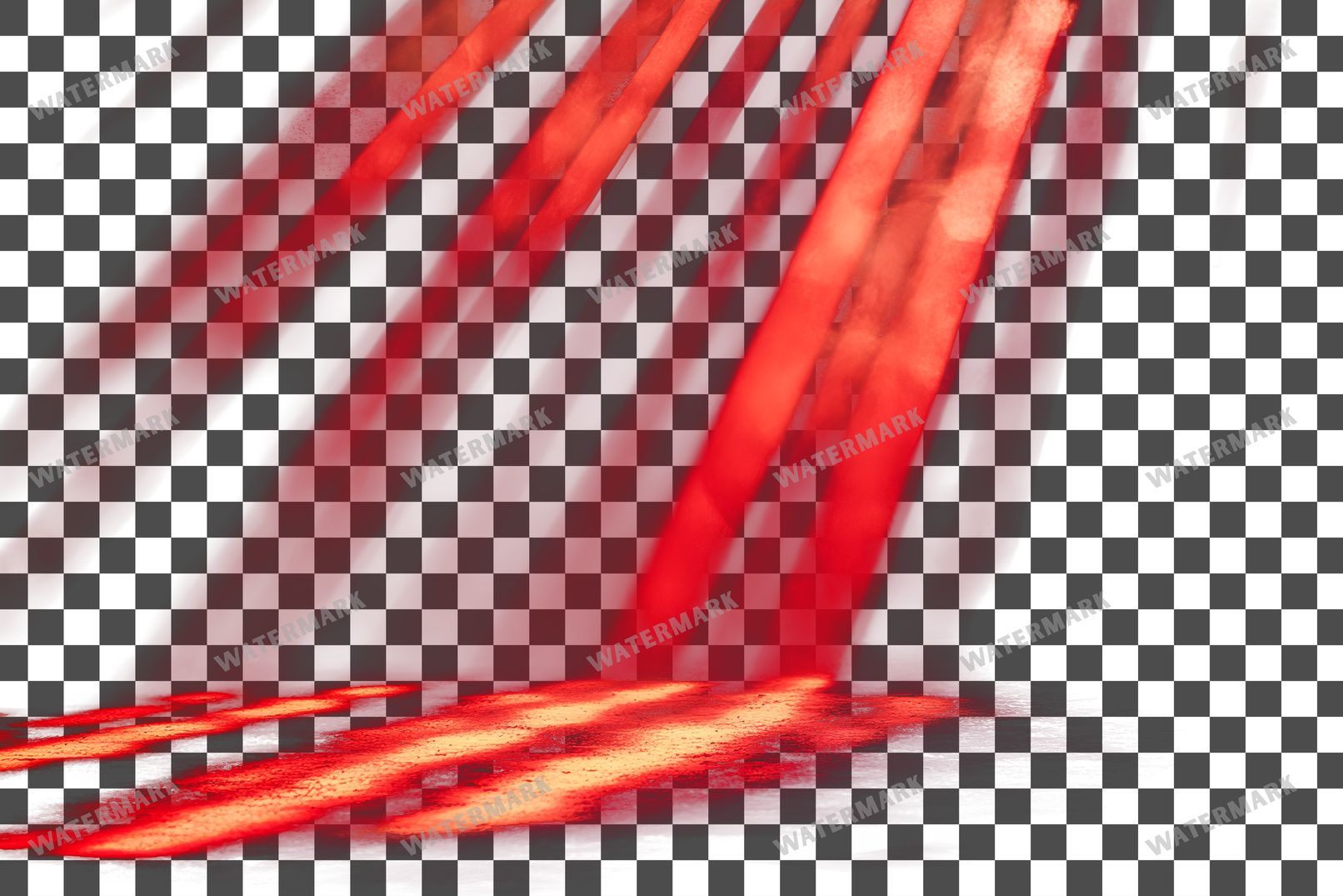 Red Lighting Dramatic Shadows Transparent Overlay Pngs