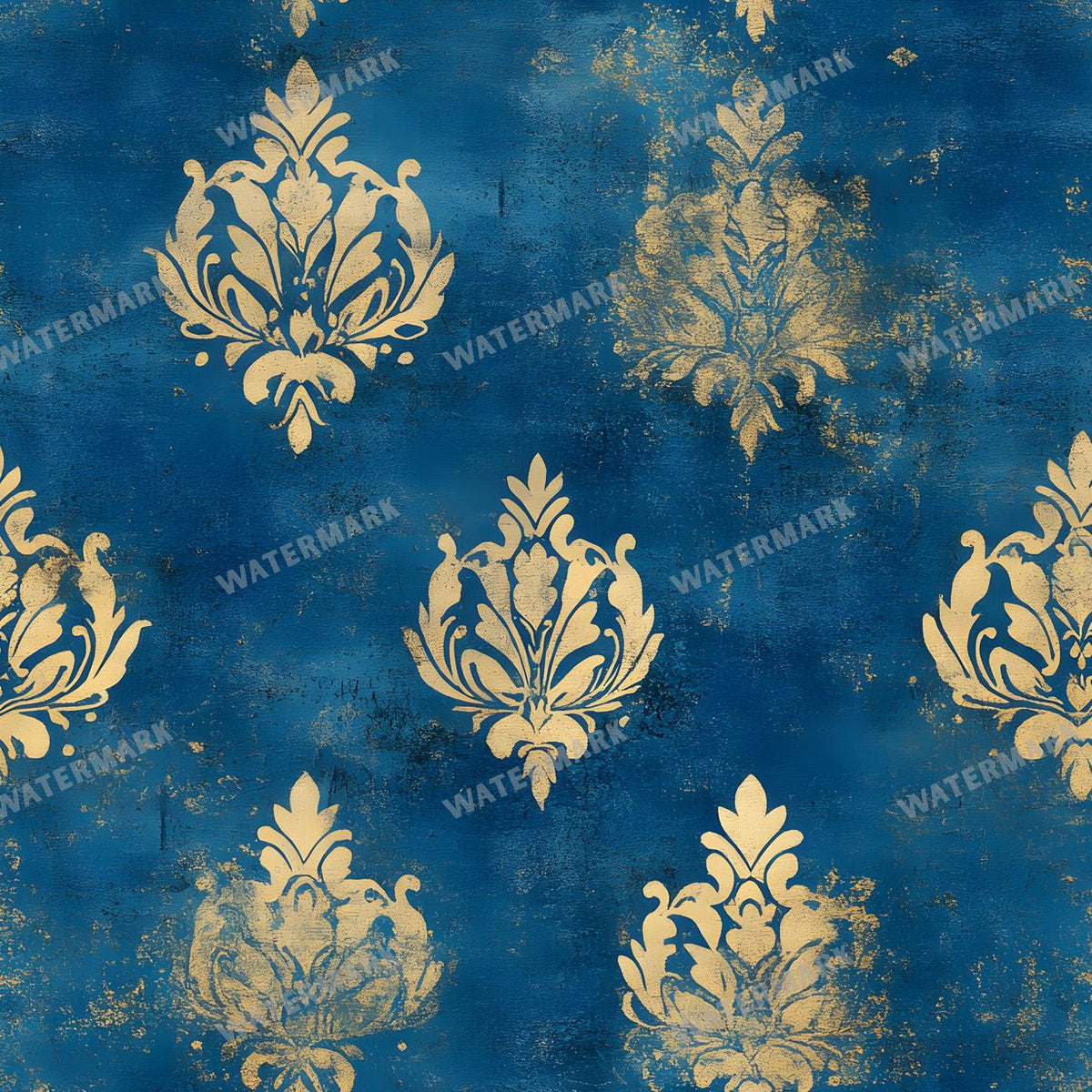Regal Damask seamless pattern digital paper, repeating design 11