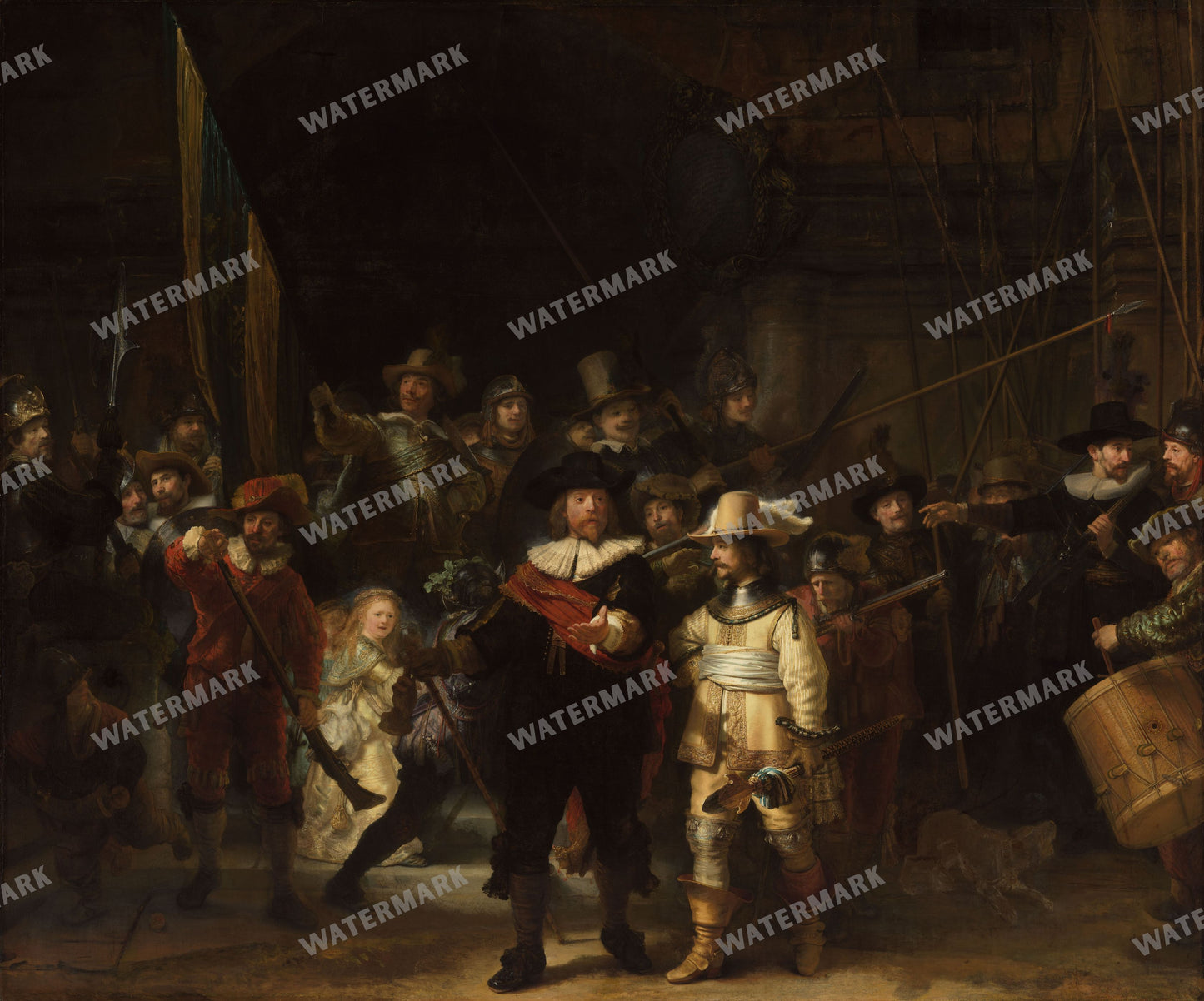 Rembrandt Van Rijn Vintage Paintings