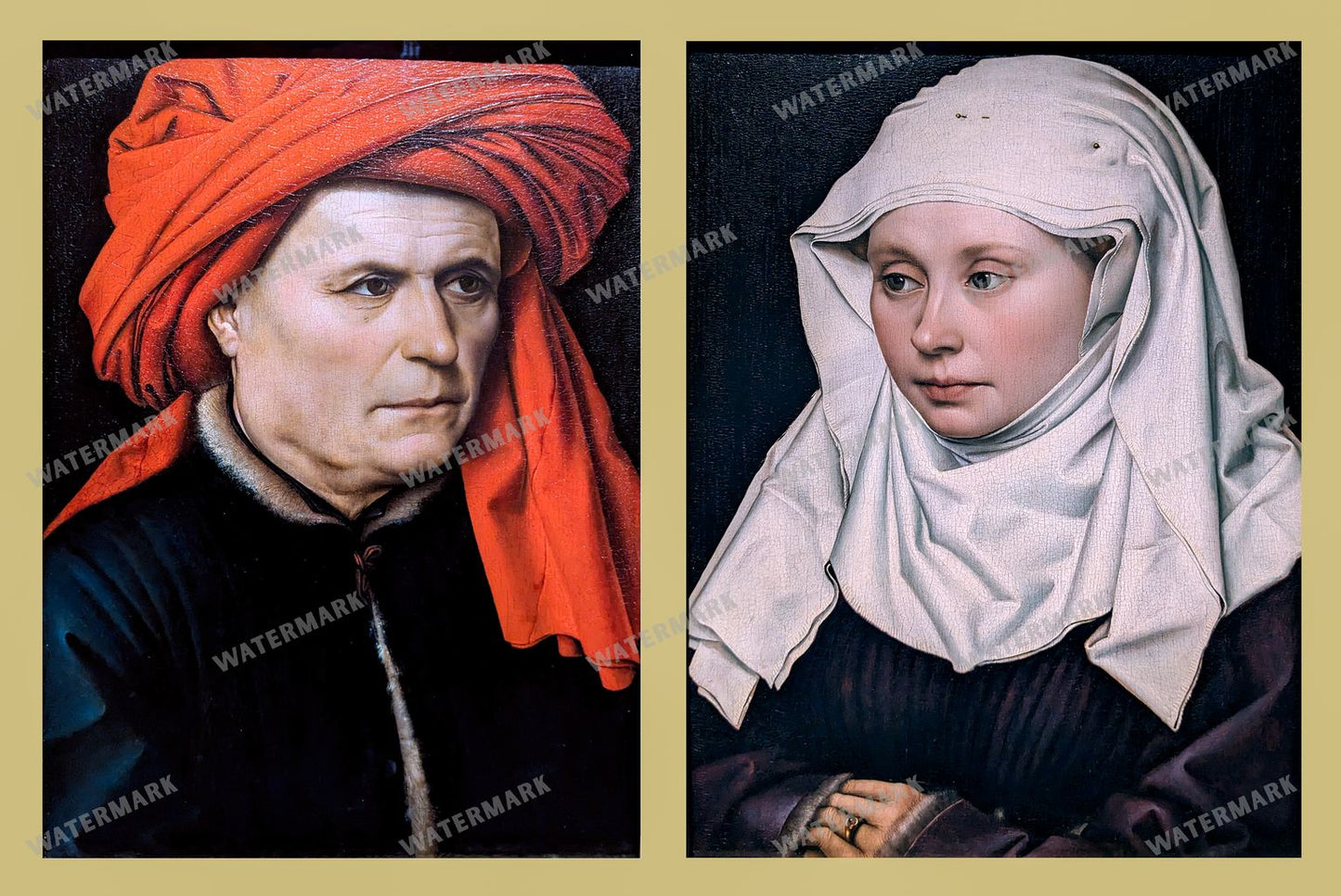 Robert Campin Vintage Paintings