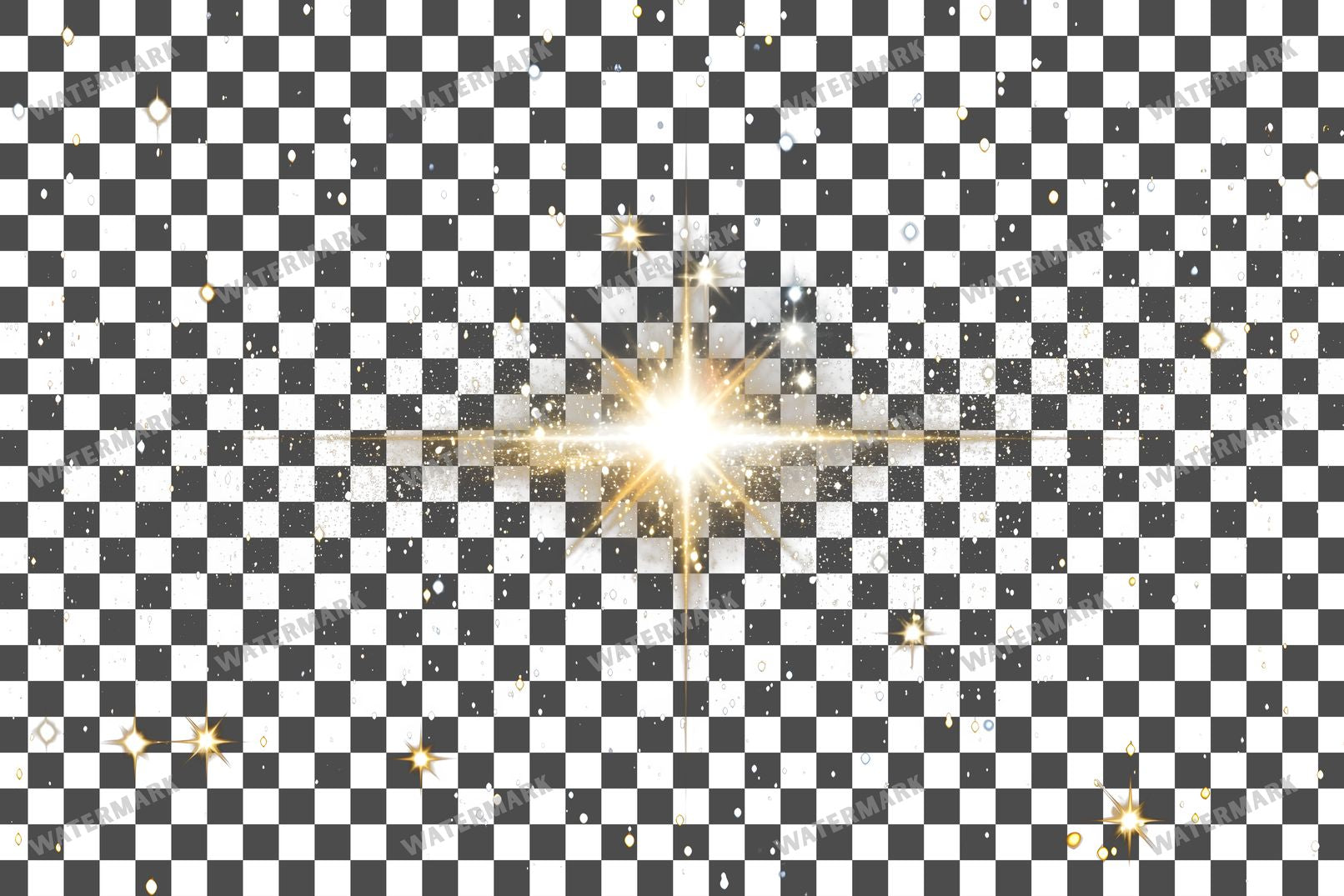 Starlight Tiny Sparkles Transparent Overlay Pngs
