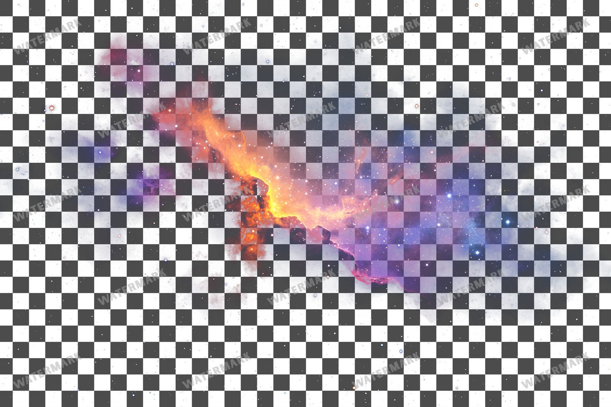 Starry Nebula Transparent Overlay Pngs