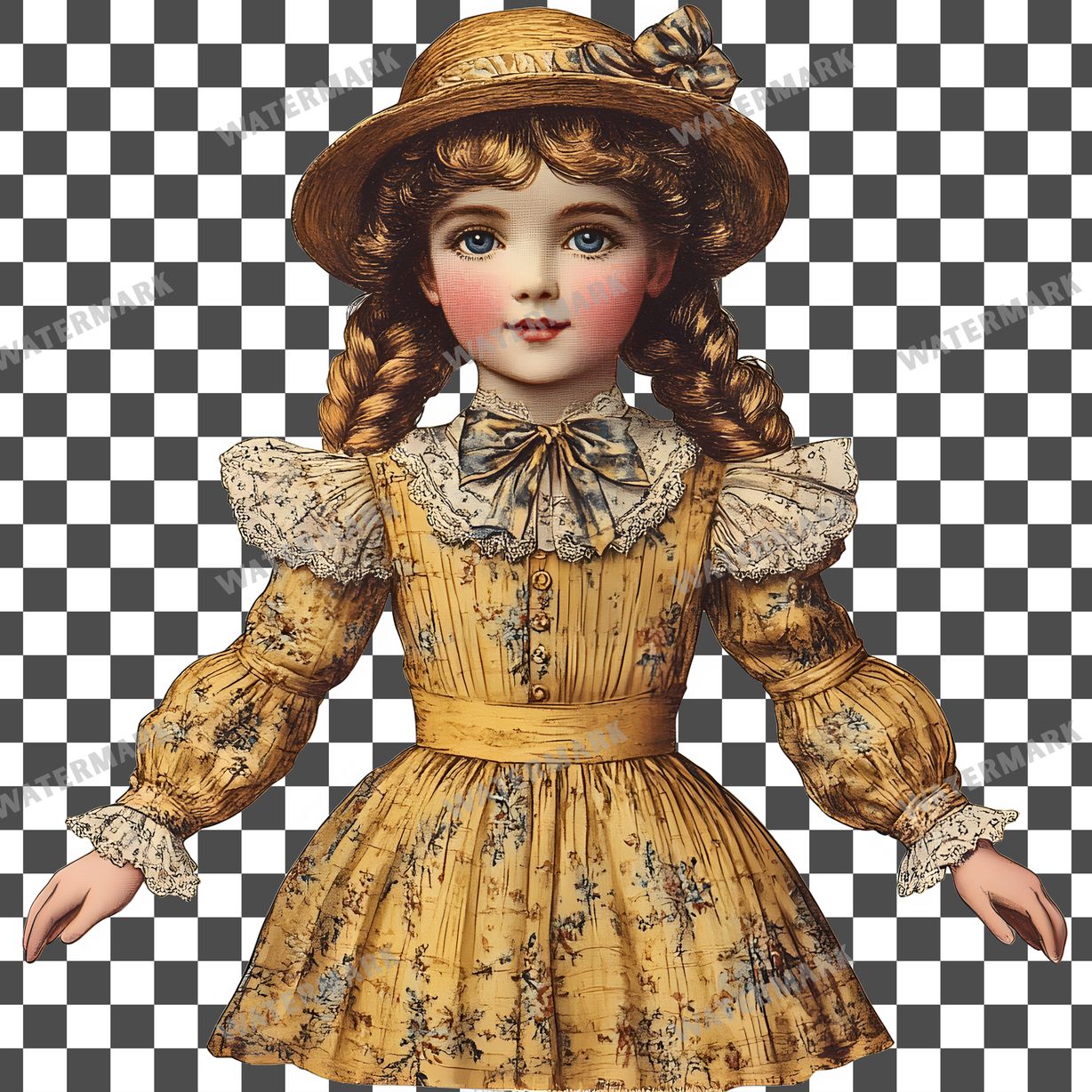 Toy Vintage Style Clipart Pngs