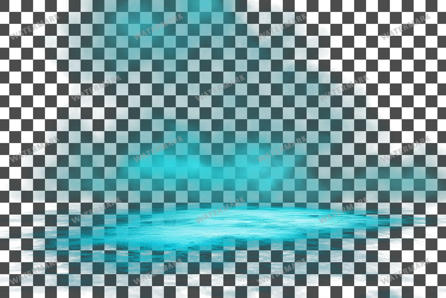 Turquoise Light Transparent Overlay Pngs
