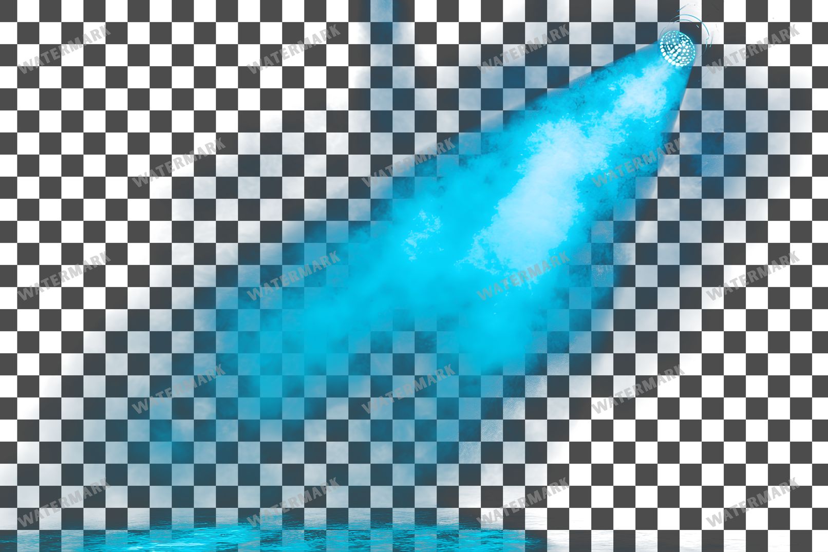 Turquoise Lighting Dramatic Shadow Transparent Overlay Pngs