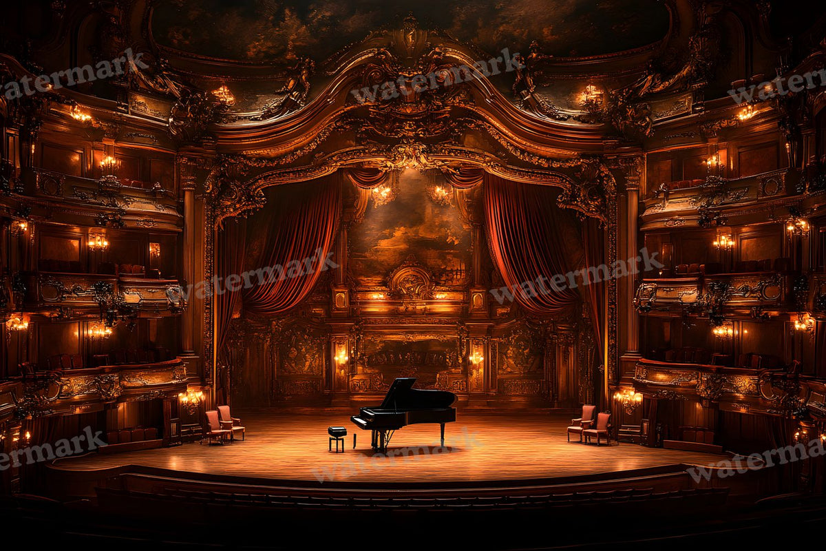 Victorian Opera Stage Backdrop Images