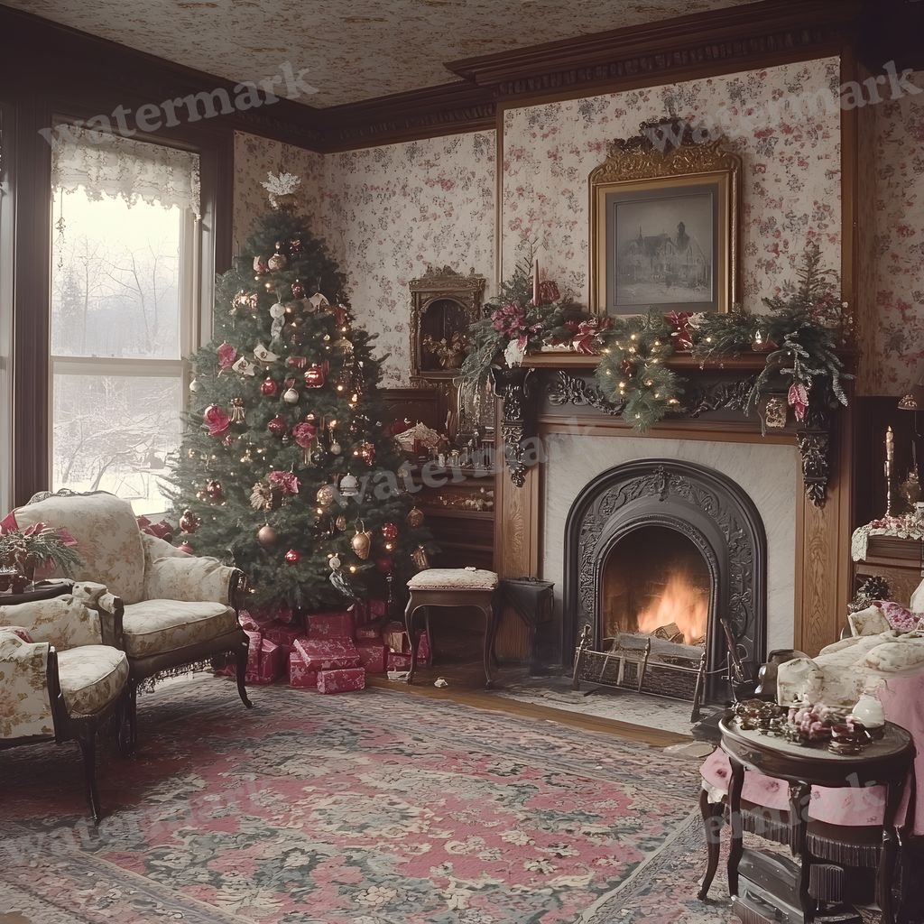 Victorian Winter Backdrop Images