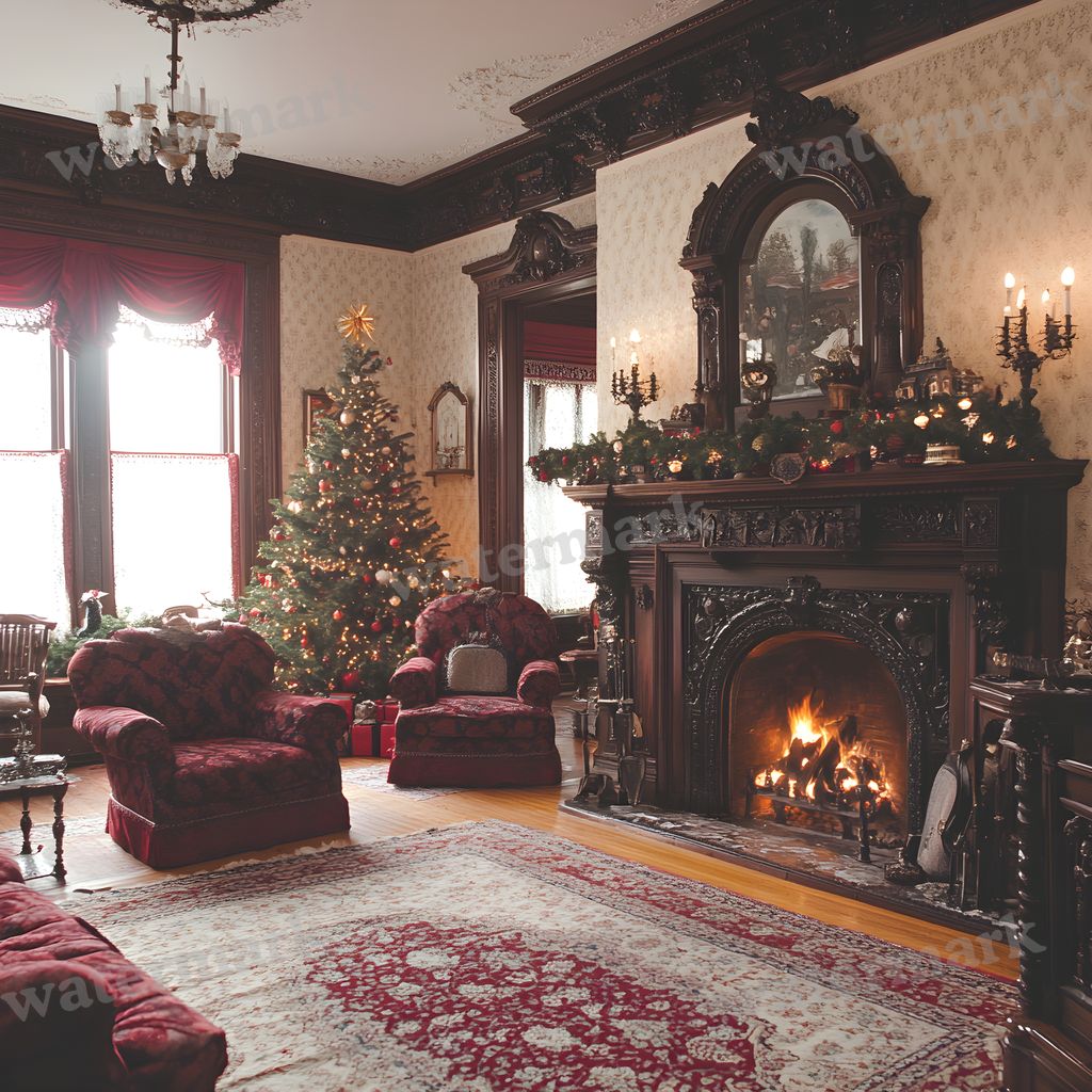 Victorian Winter Backdrop Images