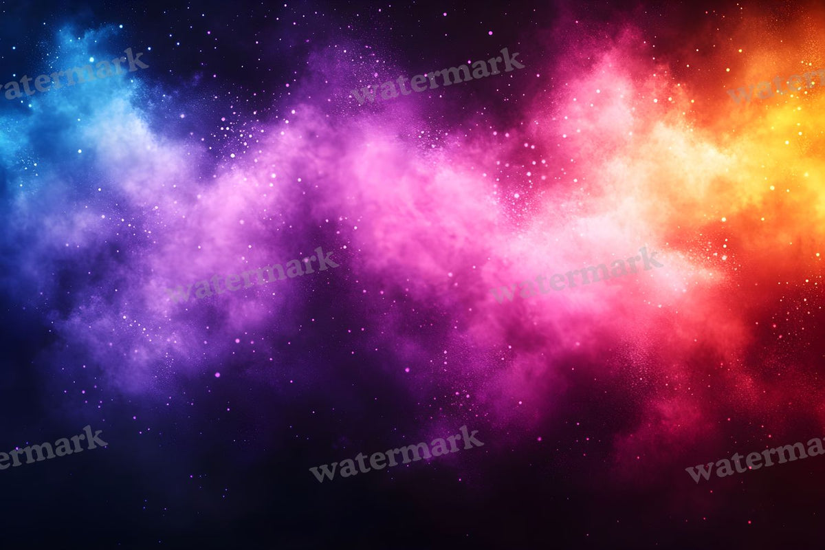 Vivid Modern Abstract digital photo backdrop for photo editing, preview 10