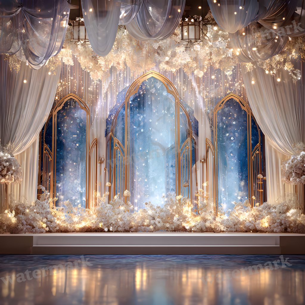 Wedding Stage Led Screen Design Backdrop Images