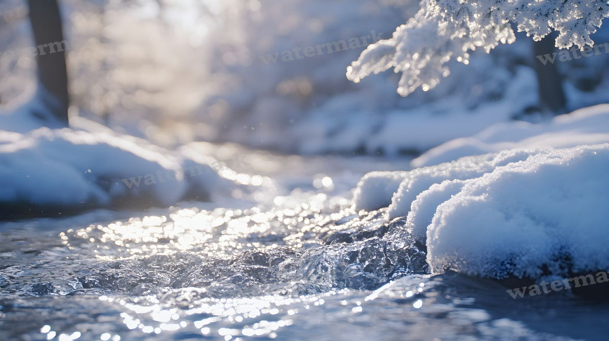 Winter Snow Backdrop Images