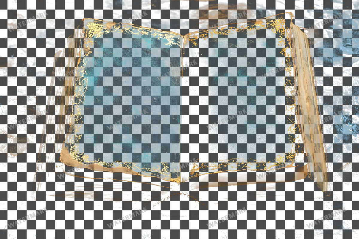 Witch Book Transparent Overlay Pngs