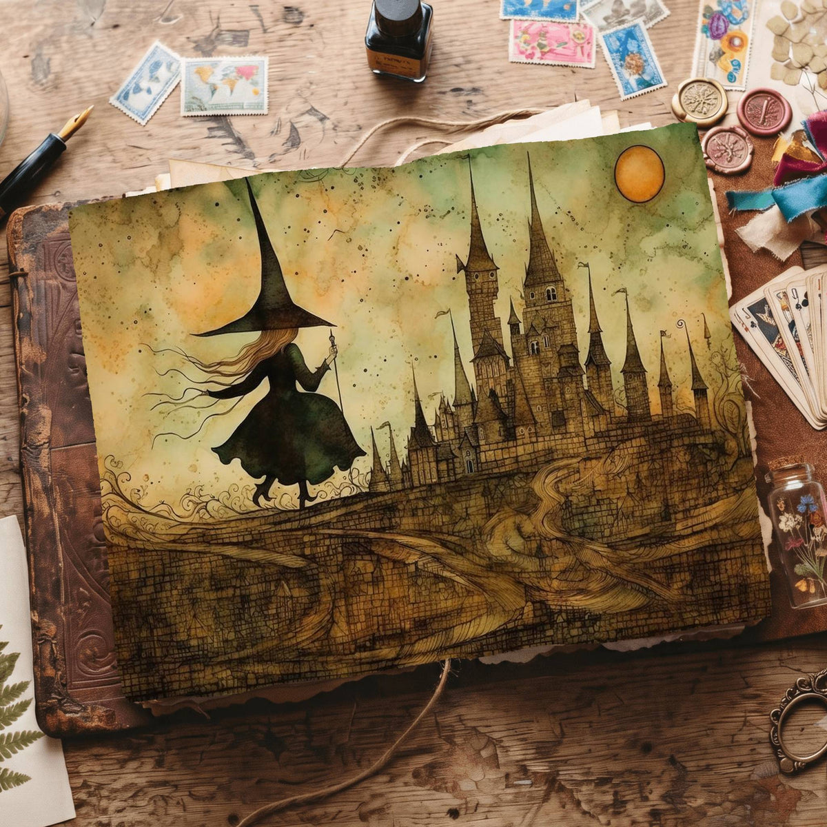 Witch Castle Digital Papers