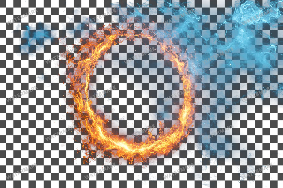 Witch Portal PNG overlay on a transparent checkered background, preview 11