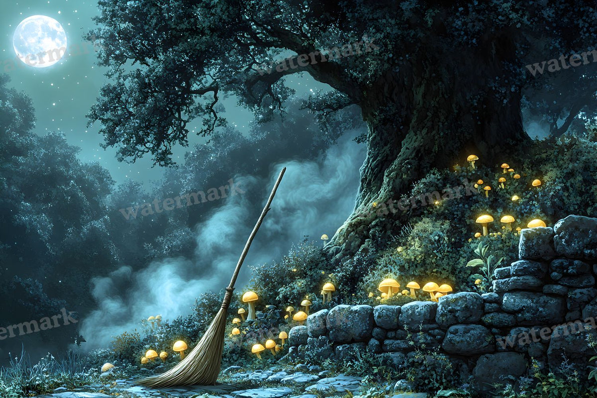 Witchbroom Resting Backdrop Images
