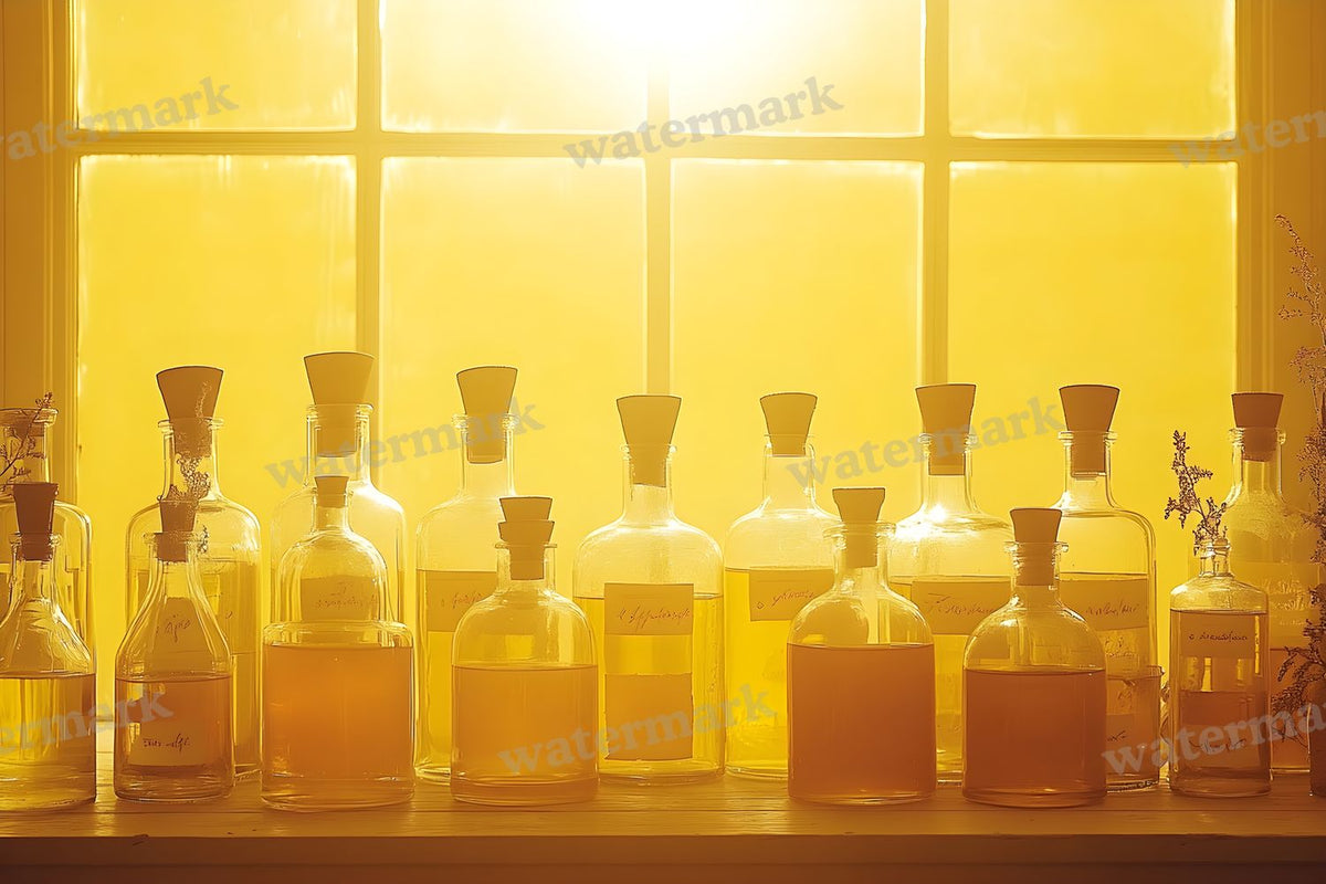Witchs Apothecary Room Backdrop Images