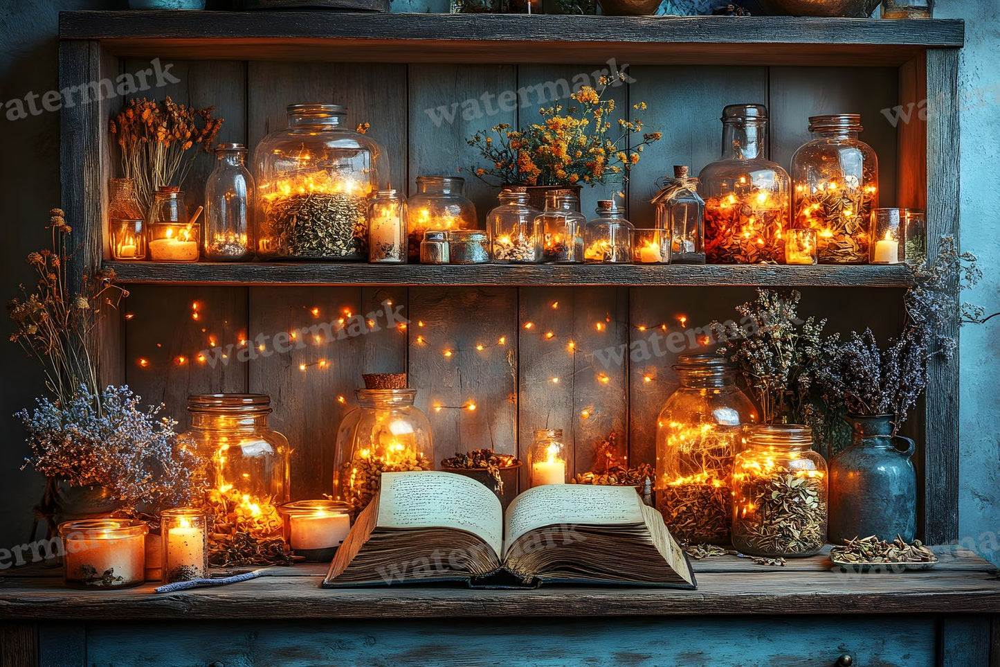 Witchs Apothecary Backdrop Images