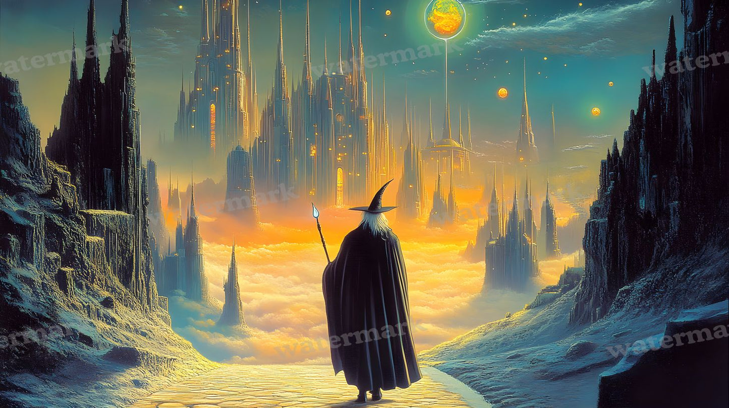Wizard Walk Backdrop Images