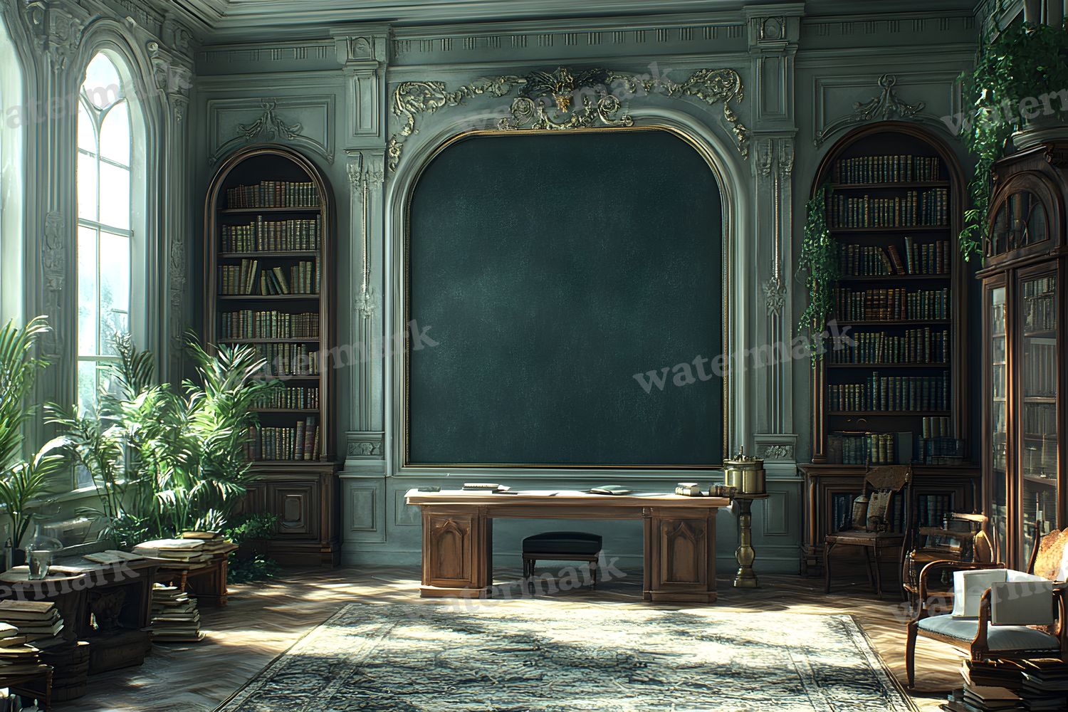 Wizarding Classroom Backdrop Images