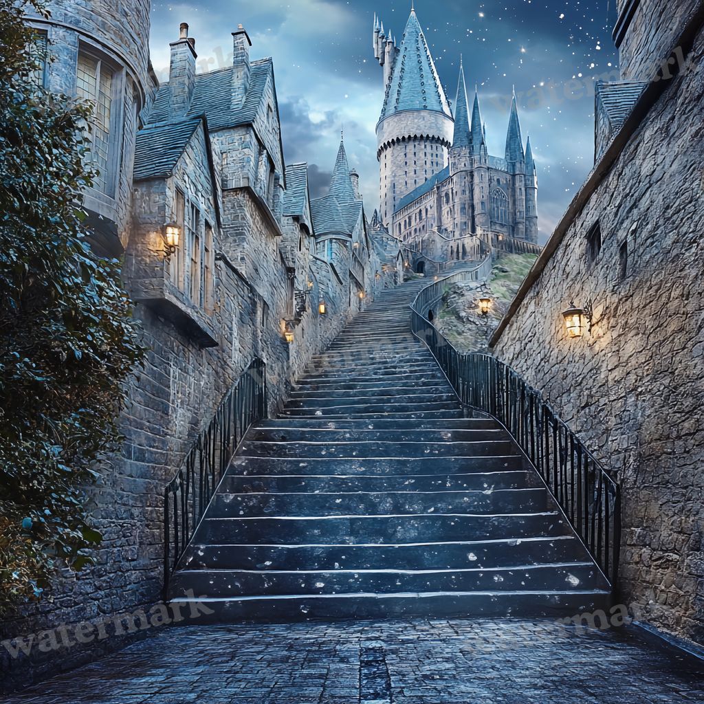 Wizarding School Staircinematic Movie Backdrop Images