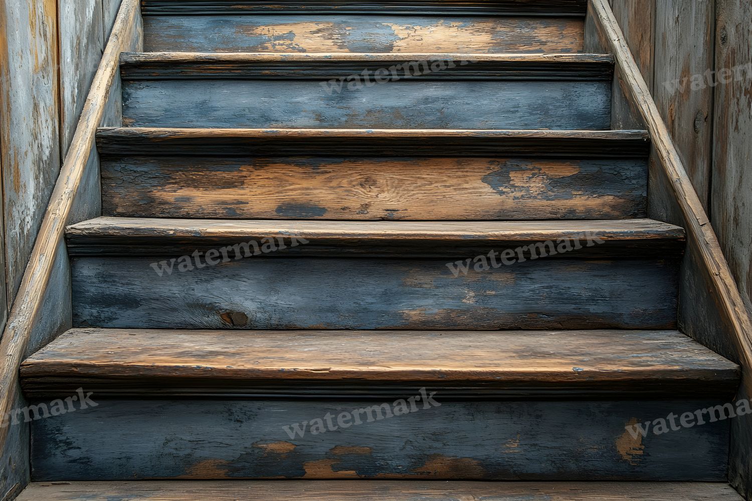 Wooden Stairrustic Vintage Backdrop Images