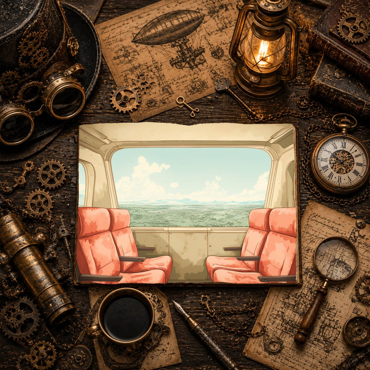 World Traveler Digital Papers