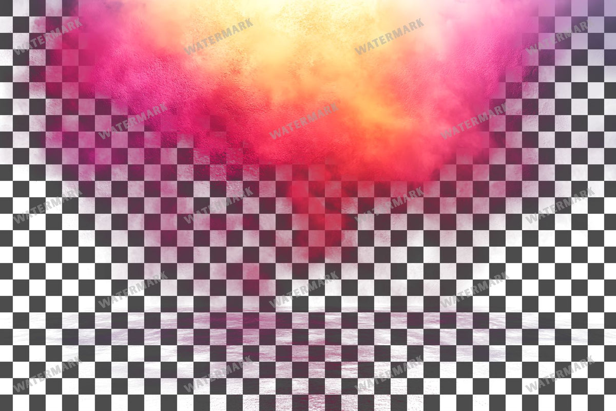 Yellow And Fuchsia Haze Light Transparent Overlay Pngs