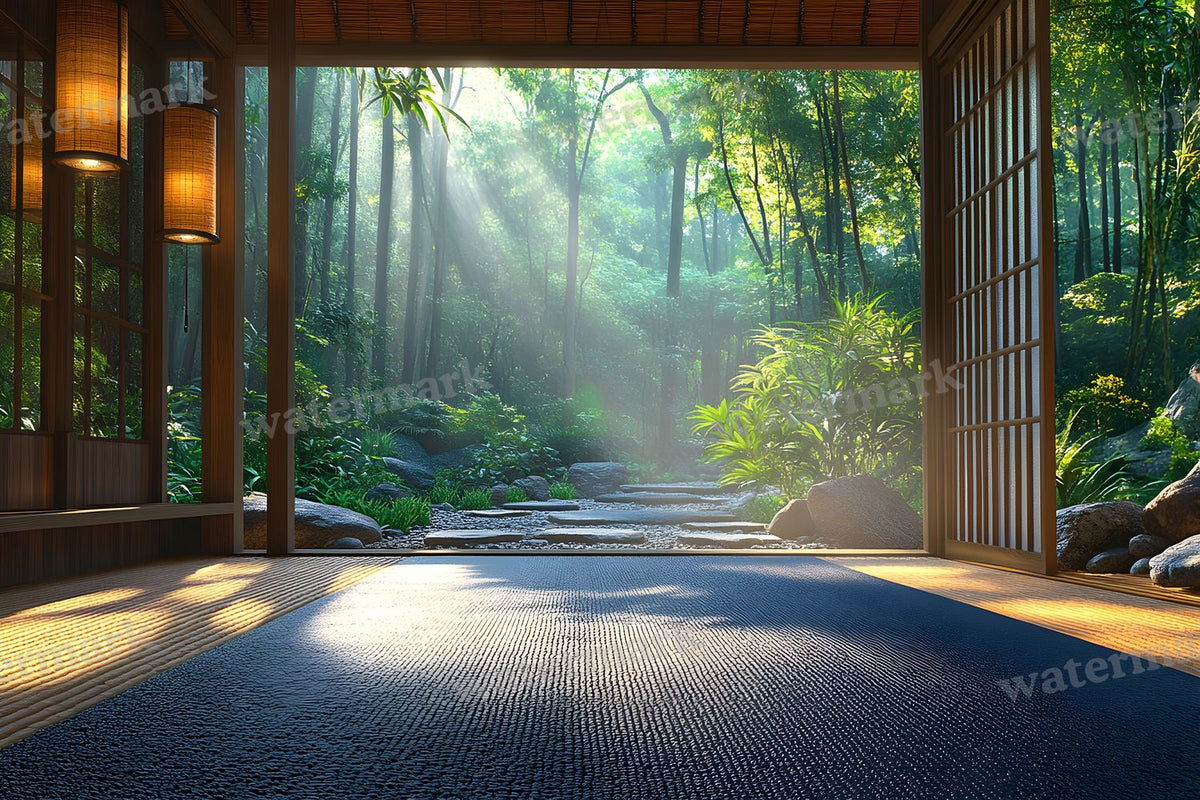 Yoga Studio Serenity Backdrop Images