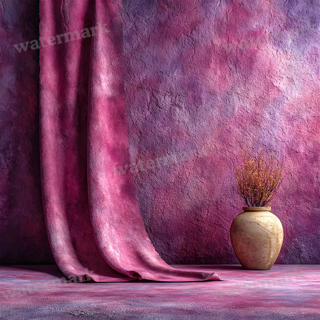 Abstract Painted Fabric Art Backdrop Images