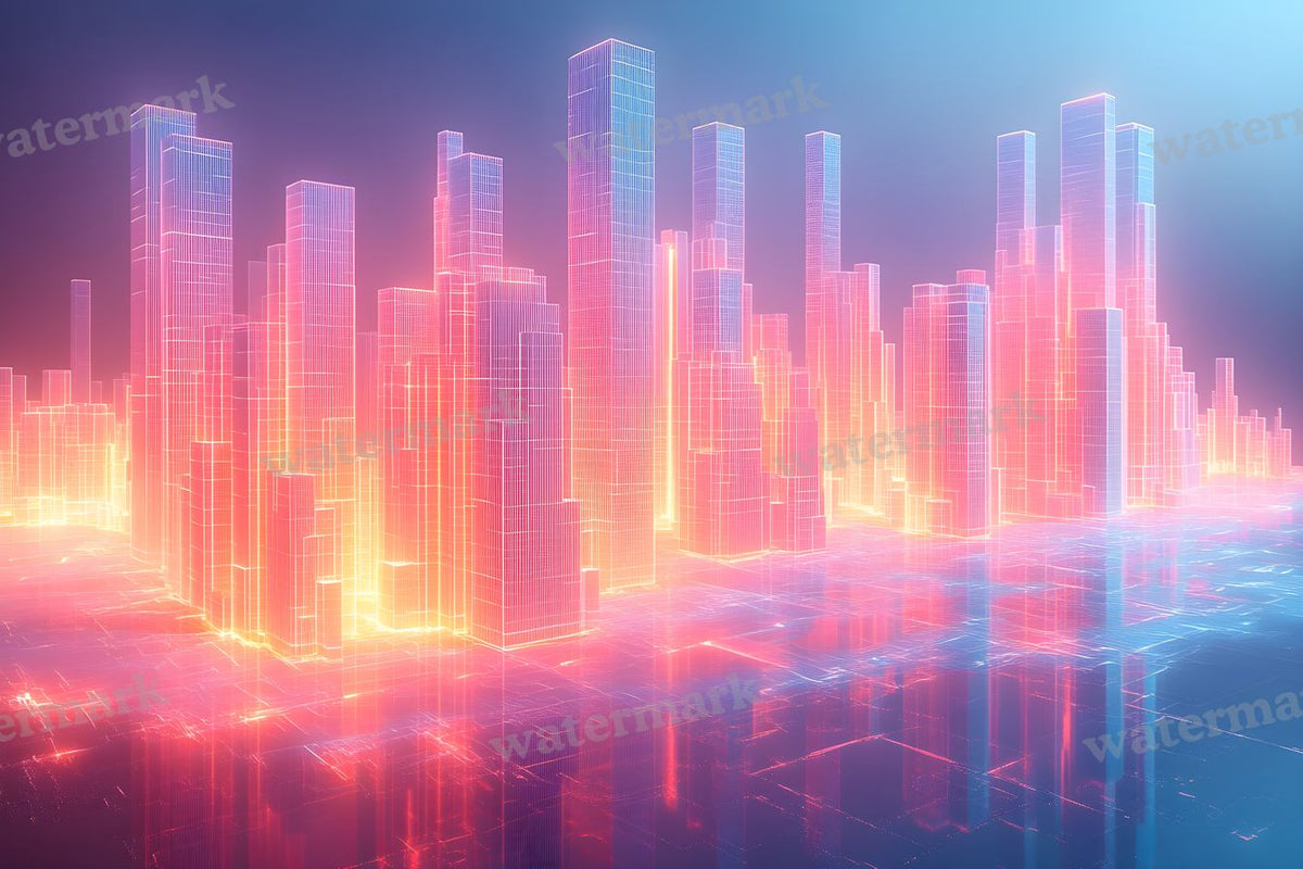 Abstract Skyline Backdrop Images
