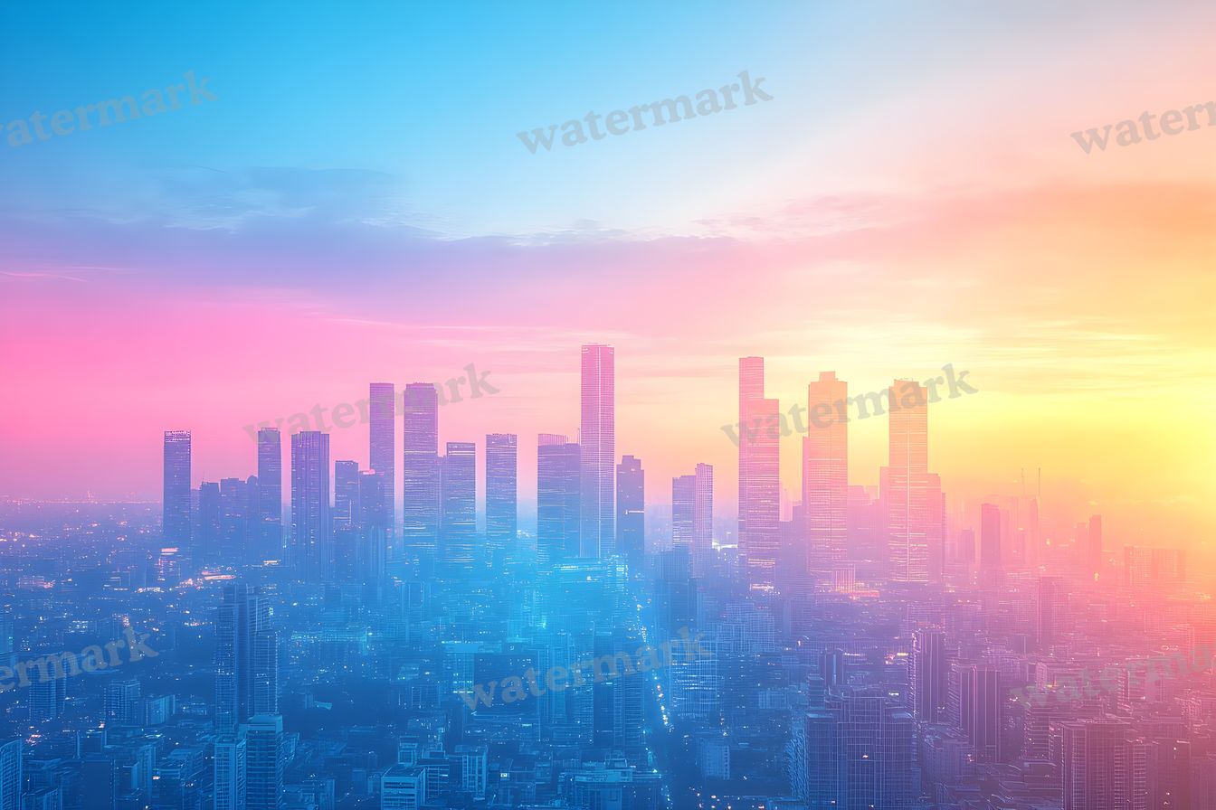 Abstract Skyline Backdrop Images
