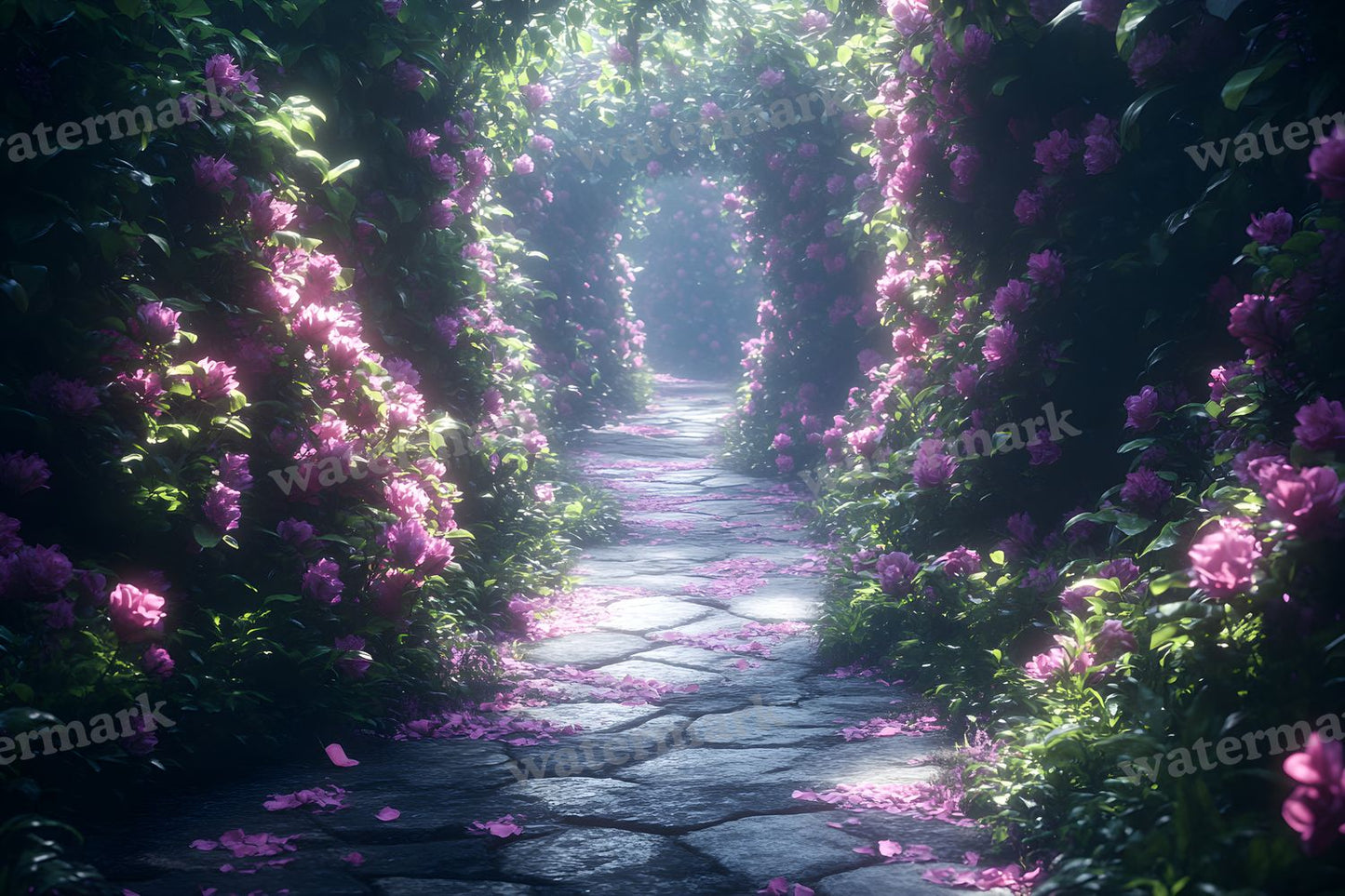 Alices Garden Maze Backdrop Images