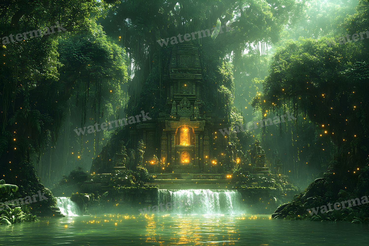 Amazonian Sacred Grove Backdrop Images