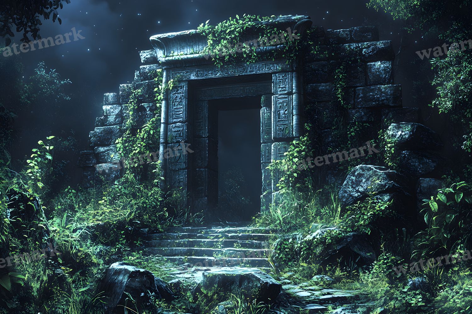Ancient Egyptian Night Backdrop Images