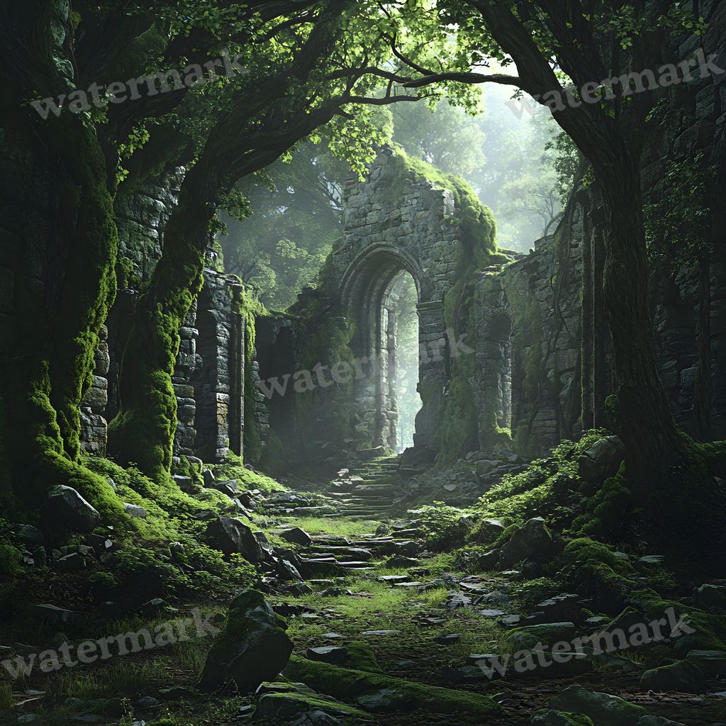 Ancient Forest Backdrop Images
