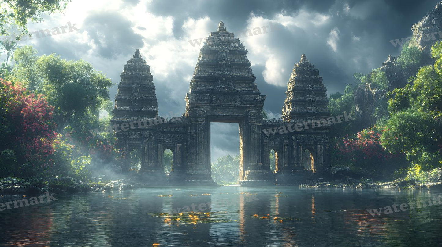 Ancient Ruins Backdrop Images