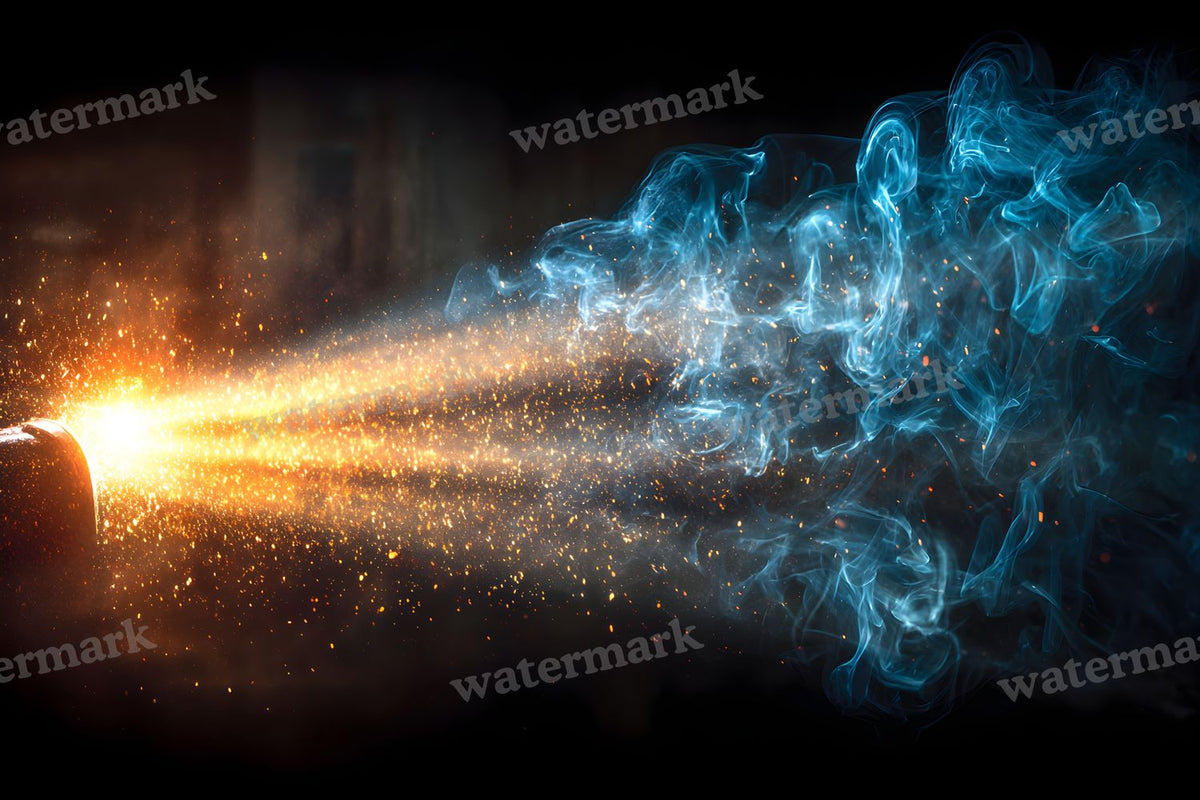 Black Smoke Texture digital photo backdrop for photo editing, preview 11