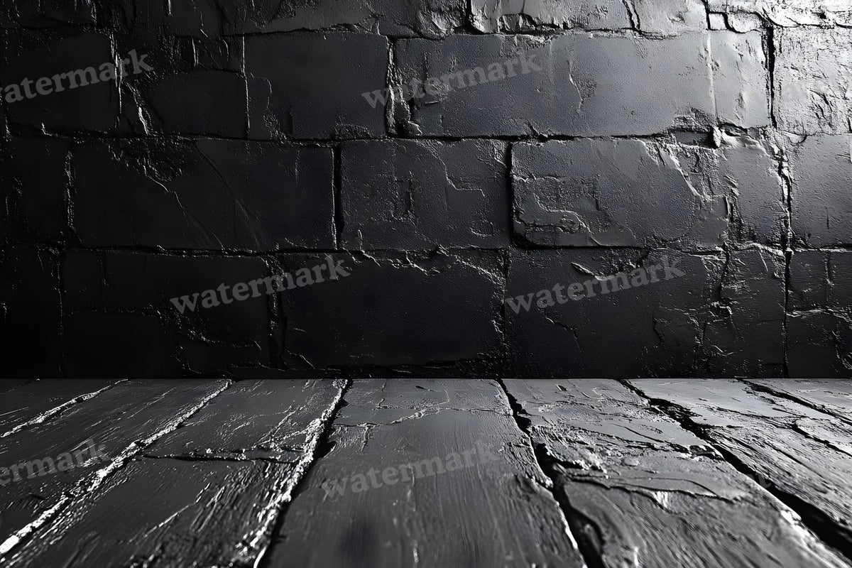 Black Texture digital photo backdrop for photo editing, preview 11