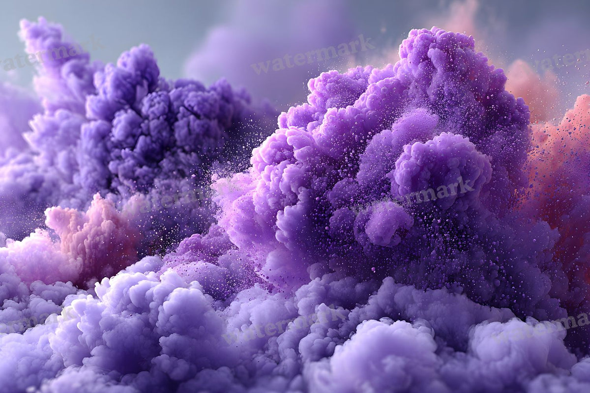 Purple Smoke Action Backdrop Images