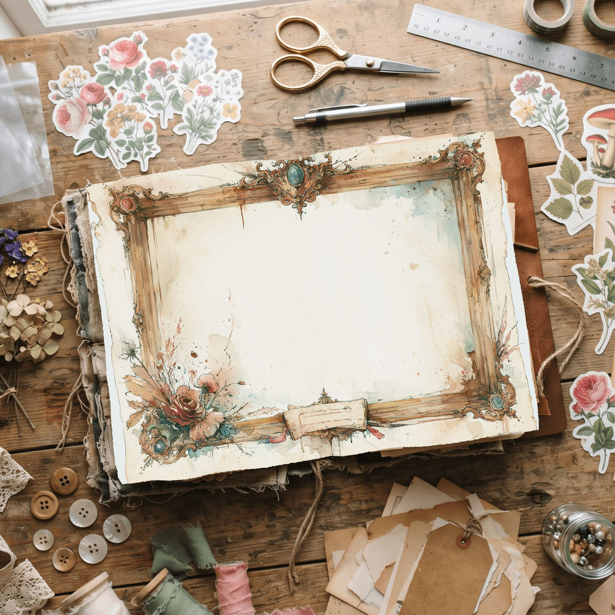 Regal Antique Wooden Frame
