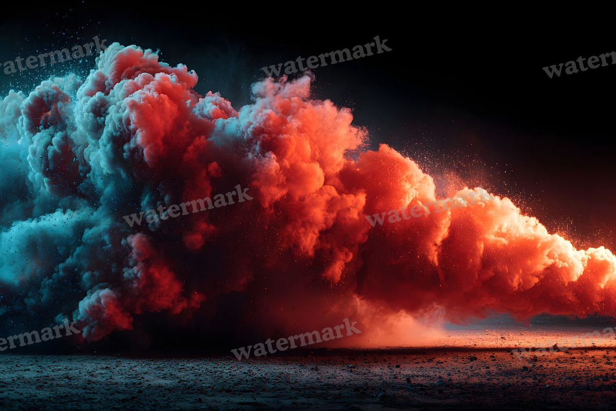Ruby Smoke Action Backdrop Images