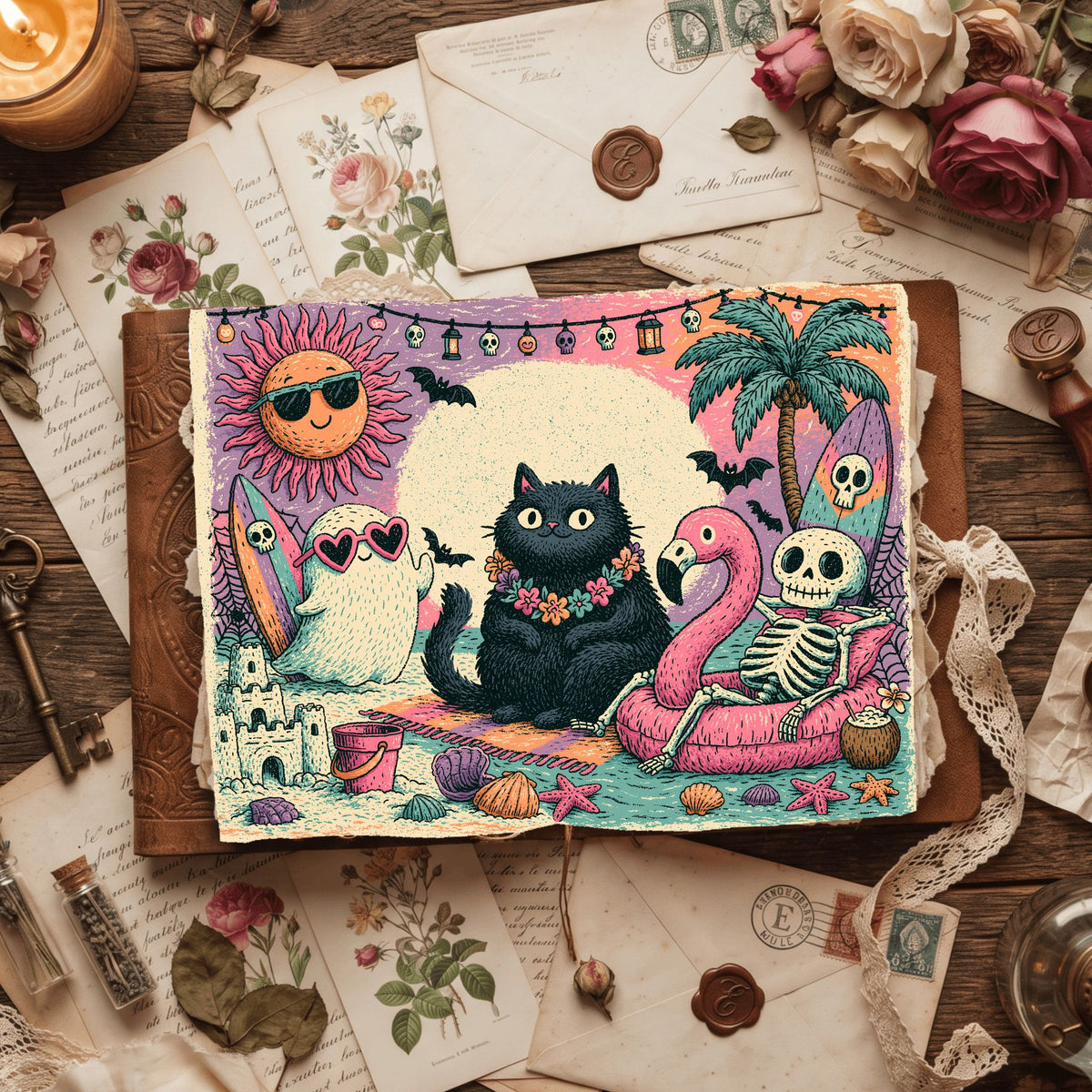 Summerween Invitation Border