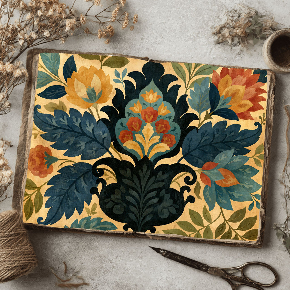 Surreal Ornamental Floral Vase
