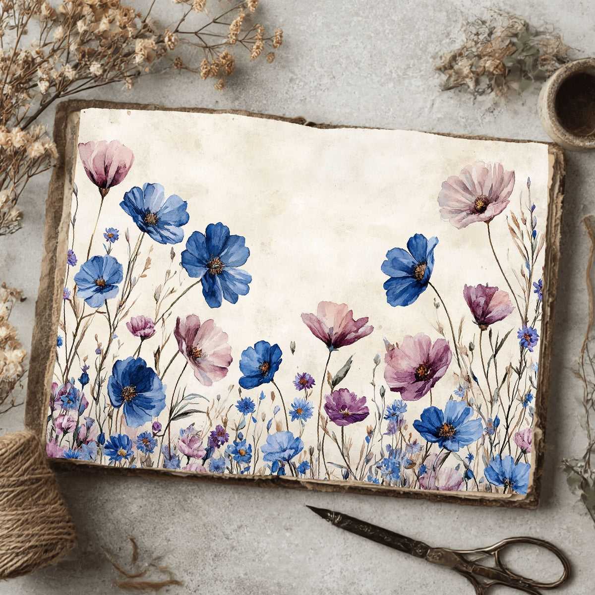 Wildflower Breeze Writing Paper