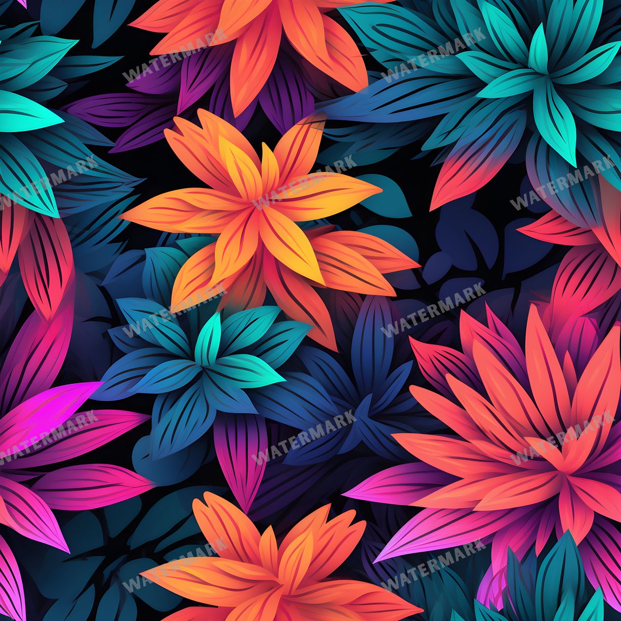 Abstract Seamless Pattern
