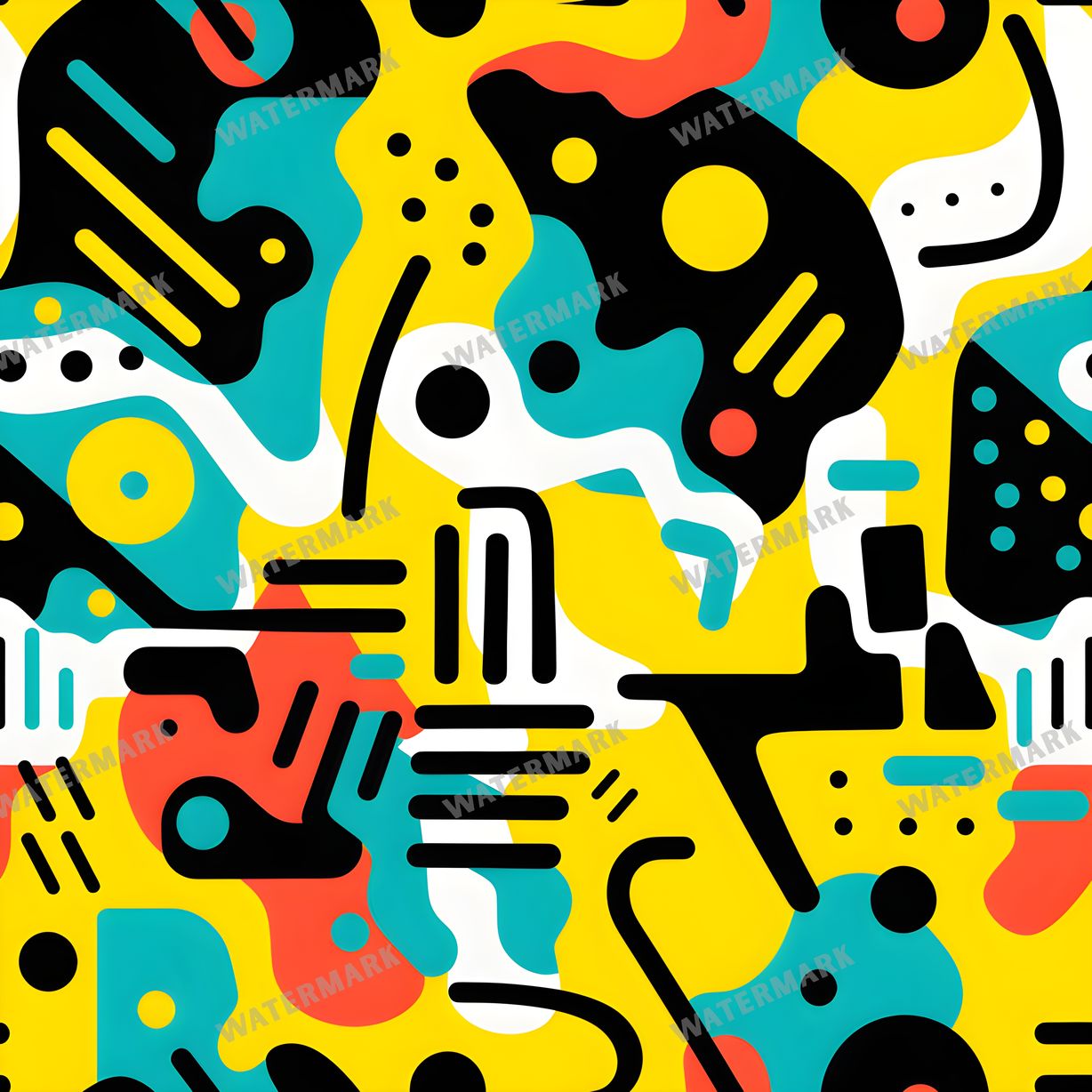 Abstract Seamless Pattern