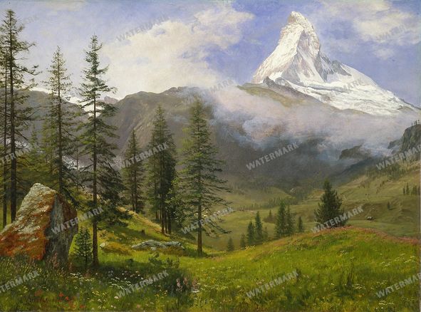 Albert Bierstadt Vintage Paintings