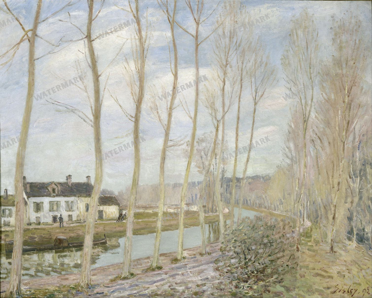 Alfred Sisley Vintage Paintings