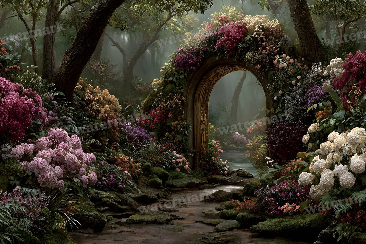 Alice Wonderland Magical Backdrop Images